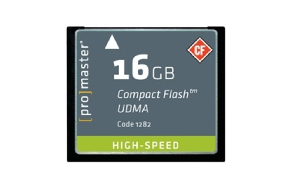 *Promaster Memory Card CF 16GB HIGH SPEED CARD