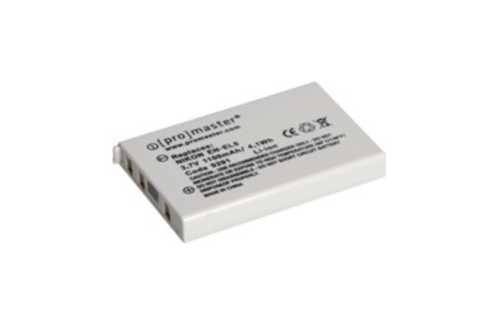 Promaster Nikon battery EN-EL5 (uses MH-61 charger)