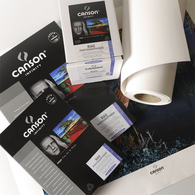 Canson Infinity Rag Photographique 210gsm - 11”x17” - 25 Sheets