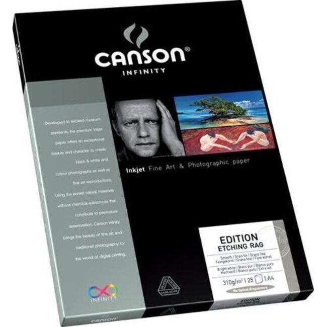 Canson Infinity Edition Etching Rag 310gsm 8.5x11 25sht