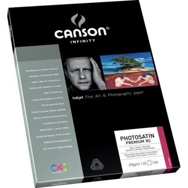 Canson Photo Satin Premium RC 270gsm - 8.5”x11” - 25 Sheets