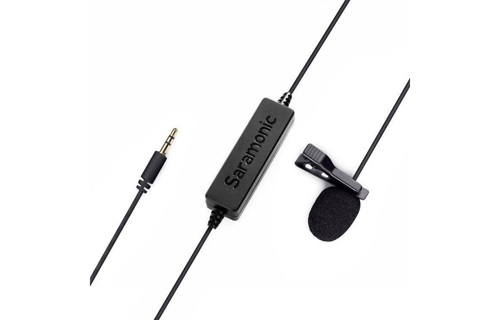 Saramonic LAVMICRO Lavalier Mic for Smartphones and DSLR Cameras