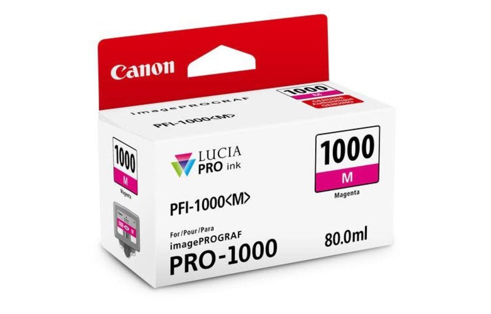 Canon Ink PFI-1000 MAGENTA 80ML for imagePROGRAPH PRO 1000