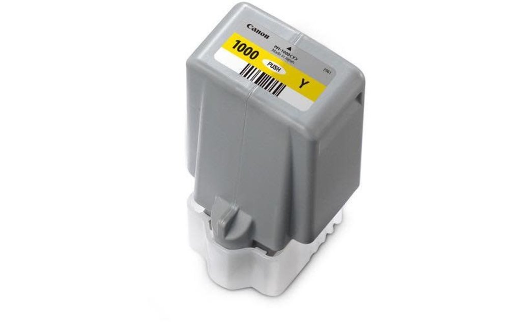 Canon Ink PFI-1000 YELLOW 80ML for imagePROGRAPH PRO 1000