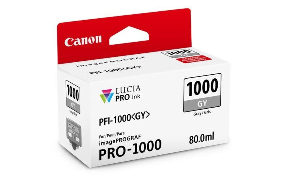 Canon Ink PFI-1000 GREY 80ML for imagePROGRAPH PRO 1000