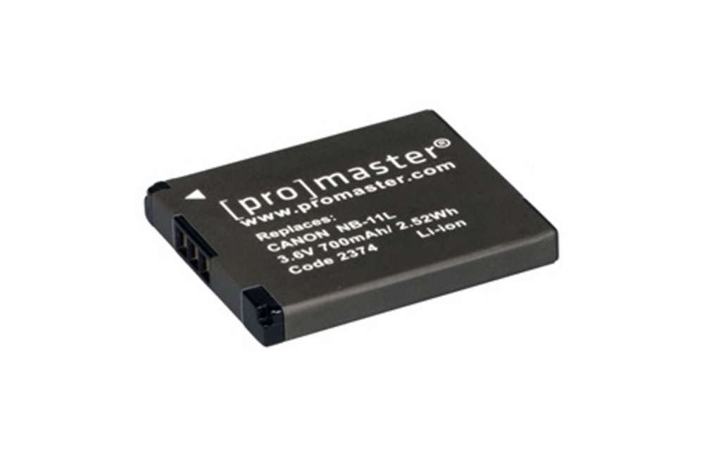 Promaster Canon battery NB-11L (uses CB-2LF)