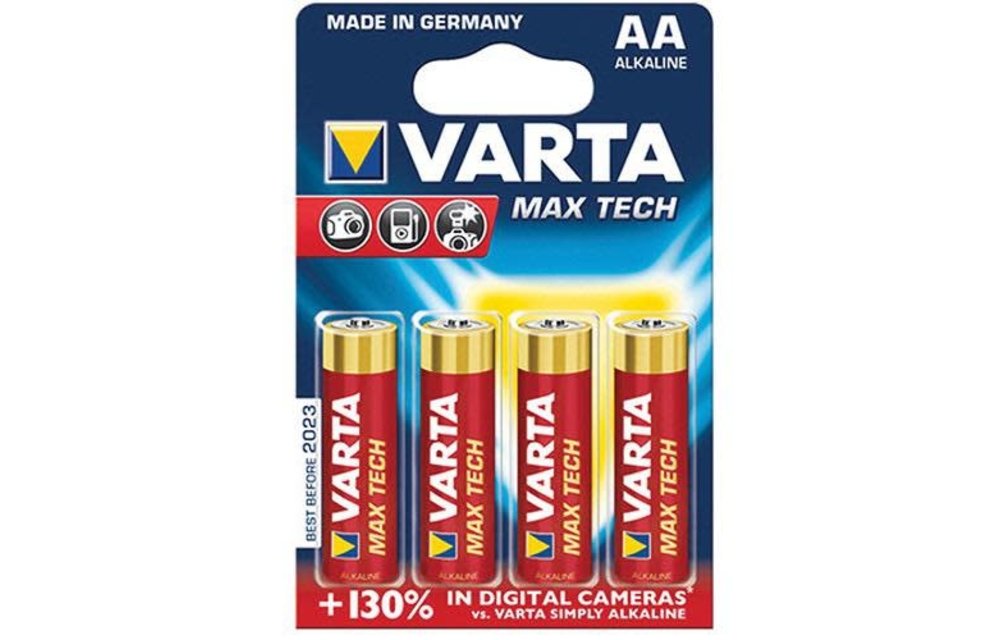 VARTA MAX TECH AA 4PK