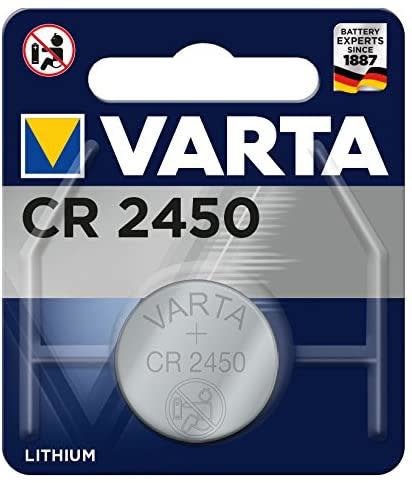 9 VARTA CR2450 LITHIUM BATTERIEN 3V 560 mAh CELL BOTTON CR2450SLF