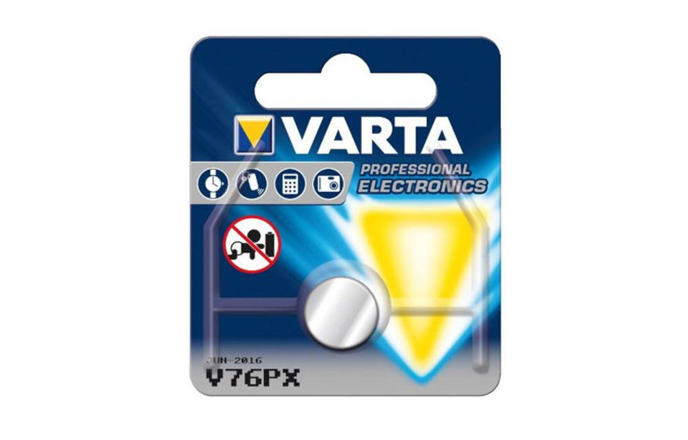 *Varta battery S76 1.55V single