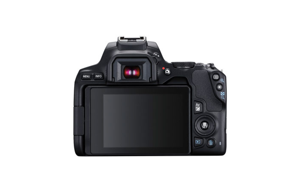 Canon EOS Rebel SL3 DSLR w/ EF-S 18-55 f/4-5.6 IS STM lens - Black