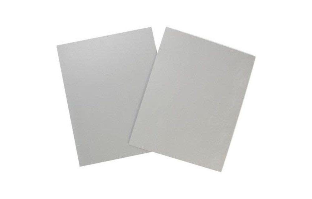 8x10 Gray Card Set of Two