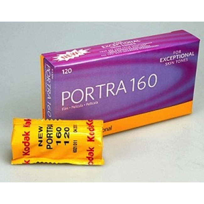 Kodak PORTRA 160 120 Color Negative Film - Single Roll
