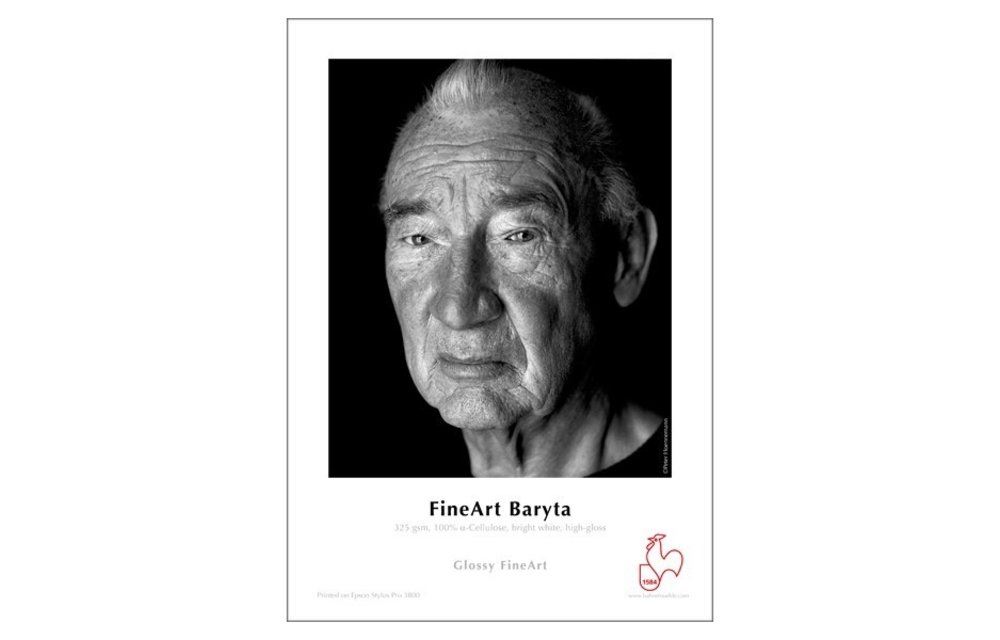Hahnemühle Fine Art Baryta Photo Paper - 8.5x11 - 25 Sheets - 325gsm