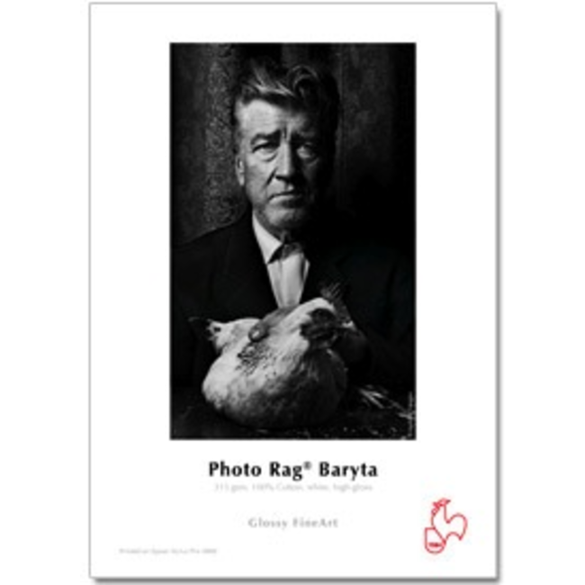 Hahnemühle Photo Rag Baryta Paper - 8.5x11 - 25 Sheets - 315gsm