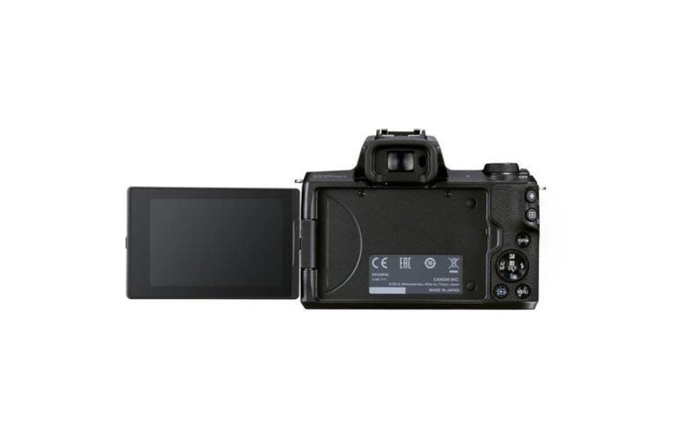 Canon EOS M50 II w/ EF-M 15-45 Lens, Black