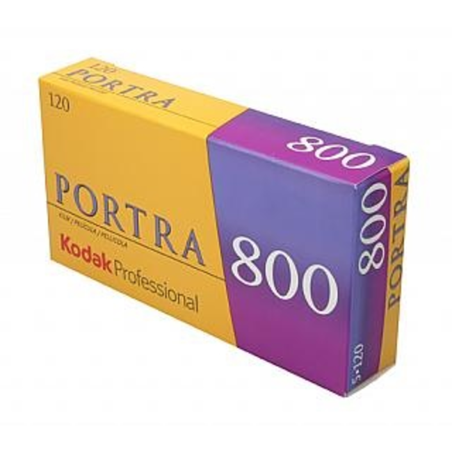 Kodak PORTRA 800 120 Color Negative Film - Single Roll