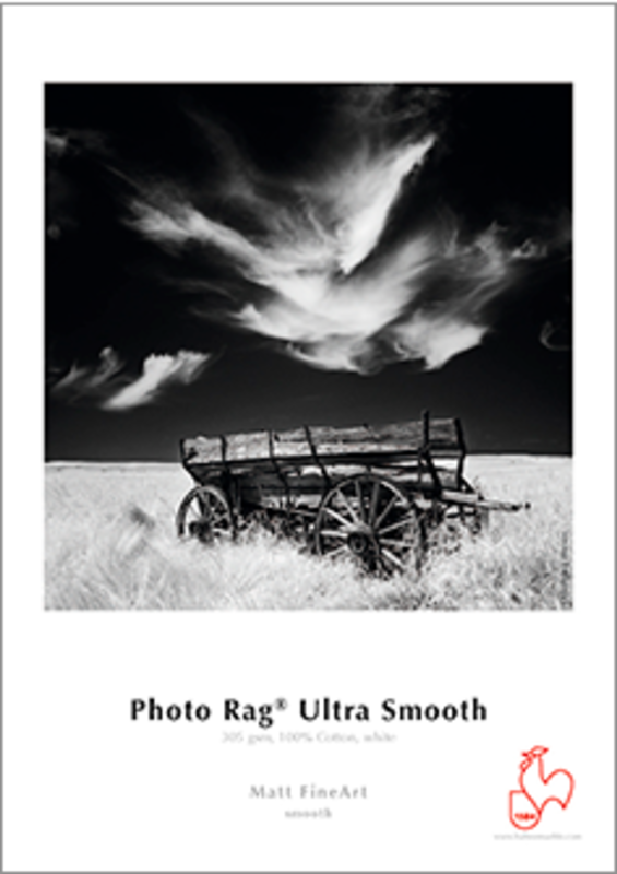 Hahnemuhle Hahnemühle Photo Rag Ultra Smooth Paper - 11x17 - 25 Sheets - 305gsm