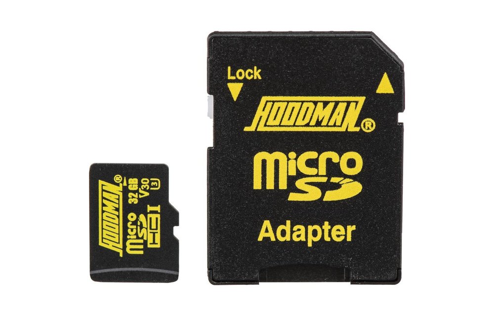 Hoodman Memory Card 32GB Micro SDHC 4K