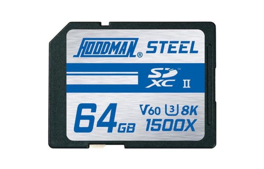 Hoodman STEEL 1500X V60 UHS-II SD Card - 64GB