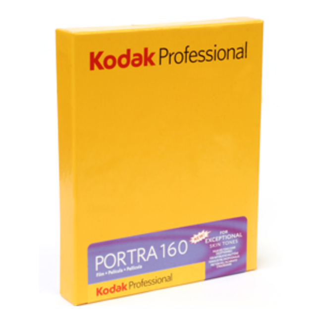 Kodak PORTRA 160 4x5 Color Negative Film - 10 Sheets