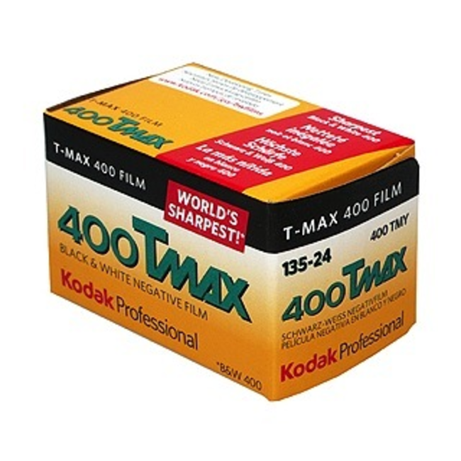 Kodak T-Max 400 TMY 35mm 24 Exp. B&W Film - Single Roll
