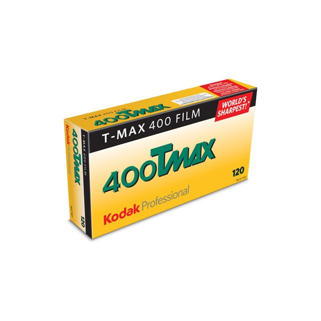 Kodak T-Max 400 TMY 120 B&W Film - Single Roll