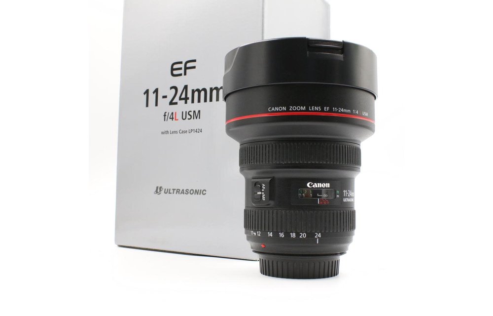 Preowned Canon lens EF 11-24mm f/4L USM