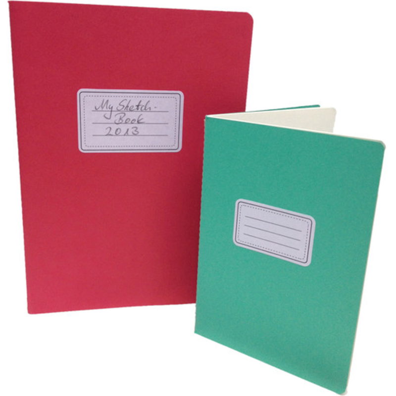 Hahnemuhle Hahnemuhle Blue/Green stitch-bound booklet (2pk) - 5.83x4.13 -125gsm