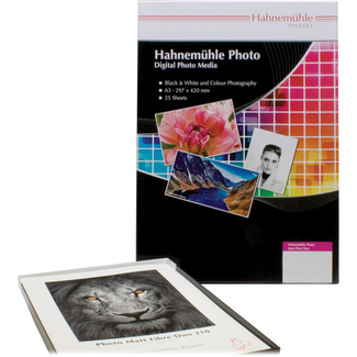 Hahnemuhle Hahnemühle Matt Fibre Duo Paper - 8.5x11 - 25 Sheets - 210gsm