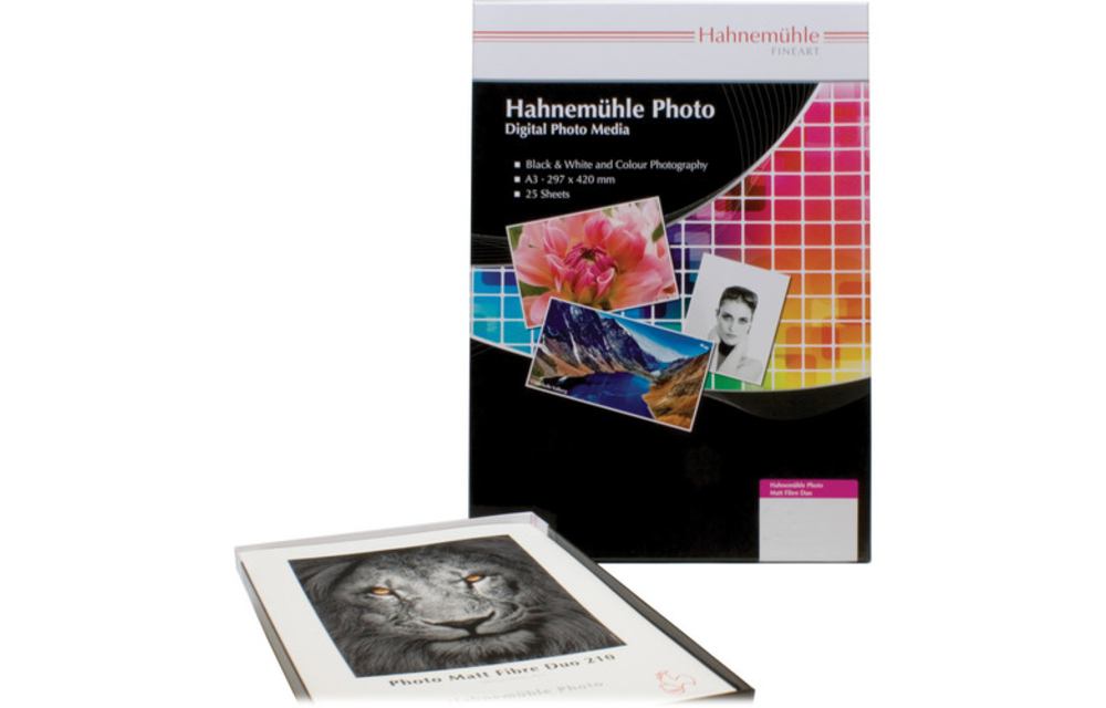 Hahnemühle Matte Fibre Duo Paper - 13x19 - 25 Sheets - 210gsm