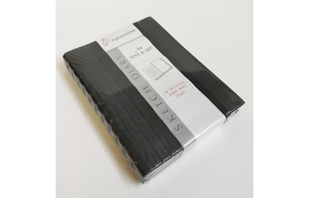 Hahnemühle Sketch Diary, 120gsm 4.13” x 5.83” - Black