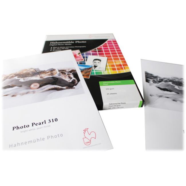 Hahnemühle Photo Pearl Paper - 8.5x11 - 25 Sheets - 310gsm