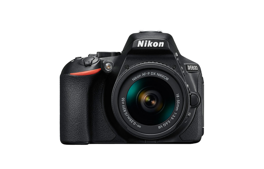 Nikon D5600 DX-format Digital SLR Body (Black) w/ AF-P DX NIKKOR 18-55mm f/3.5-5.6G VR