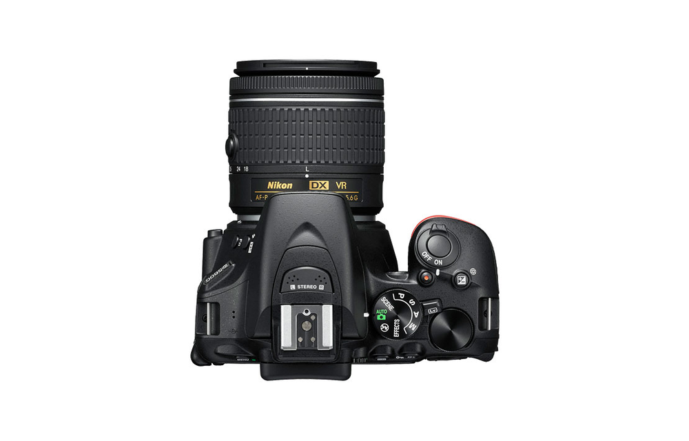 Nikon D5600 DX-format Digital SLR Body (Black) w/ AF-P DX NIKKOR 18-55mm f/3.5-5.6G VR