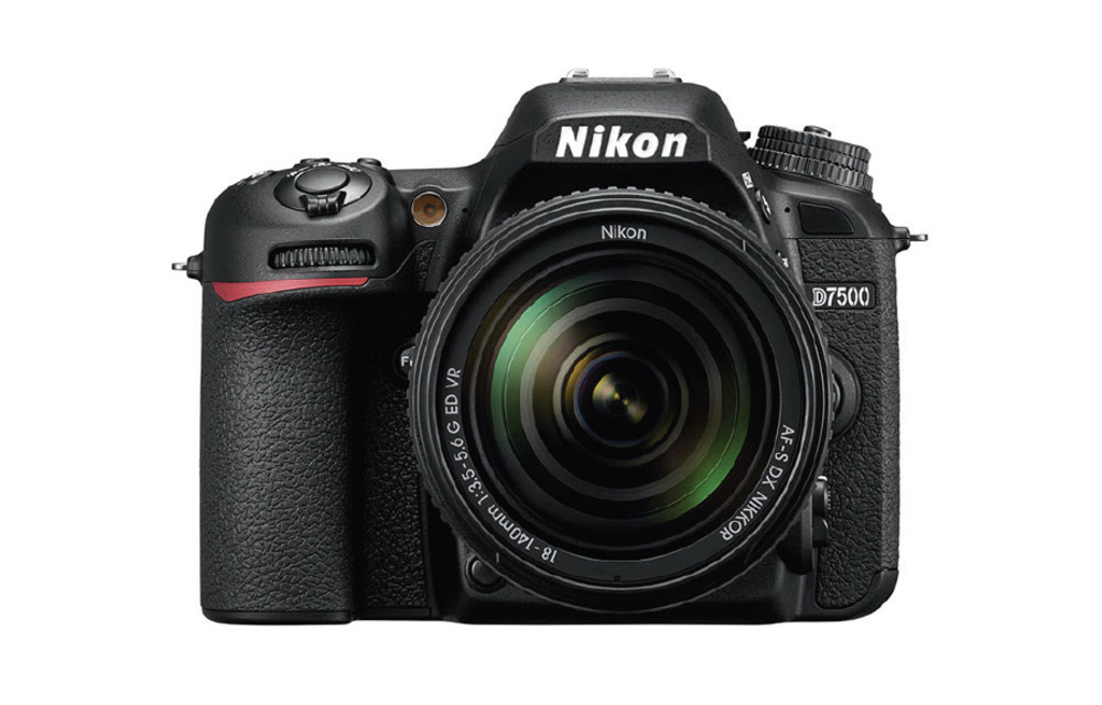 Nikon D7500 DX-format Digital SLR w/ 18-140mm VR Lens (Black)
