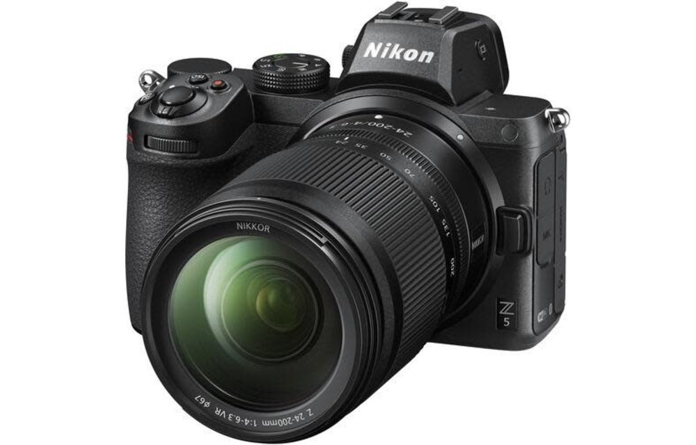 Nikon Z5 FX-format Mirrorless Z-series Camera Body w/ 24-200mm Lens Kit