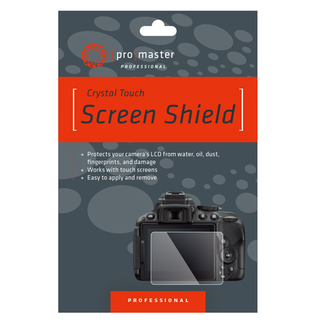 Promaster Promaster Crystal Touch Screen Shield - Sony A1, A7C, A9II, A7III, A7RIV, A7SIII, RX100 Mk VI & Mk VII, ZV-1, ZV-1 MkII,  ZV-E10