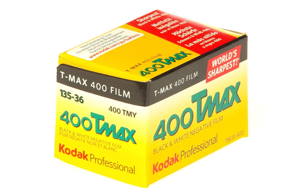 Kodak T-Max 400 TMY 36 Exp. B&W Film - Single Roll