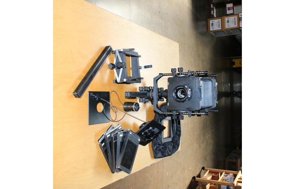 Preowned Cambo 4X5 with 2 lenses and more…AS IS