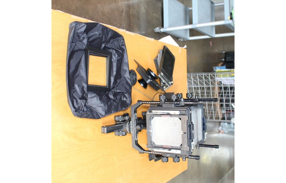 Preowned Cambo 4X5 with 2 lenses and more…AS IS