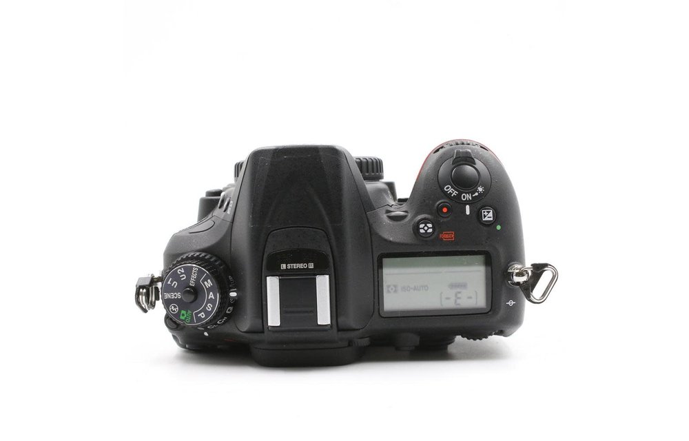 Preowned Nikon D7200 body, shutter 3598 EX cond.