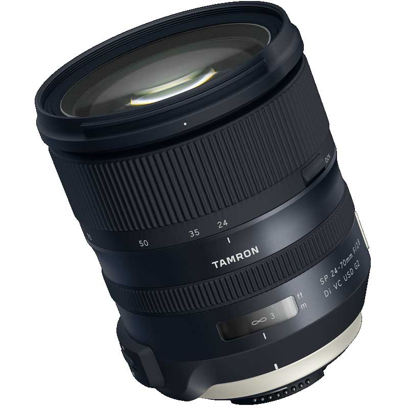 Tamron SP 24-70mm F/2.8 Di VC USD G2 with hood for Nikon Tamron SP 24-70mm F/2.8 Di VC USD G2 with hood for Nikon