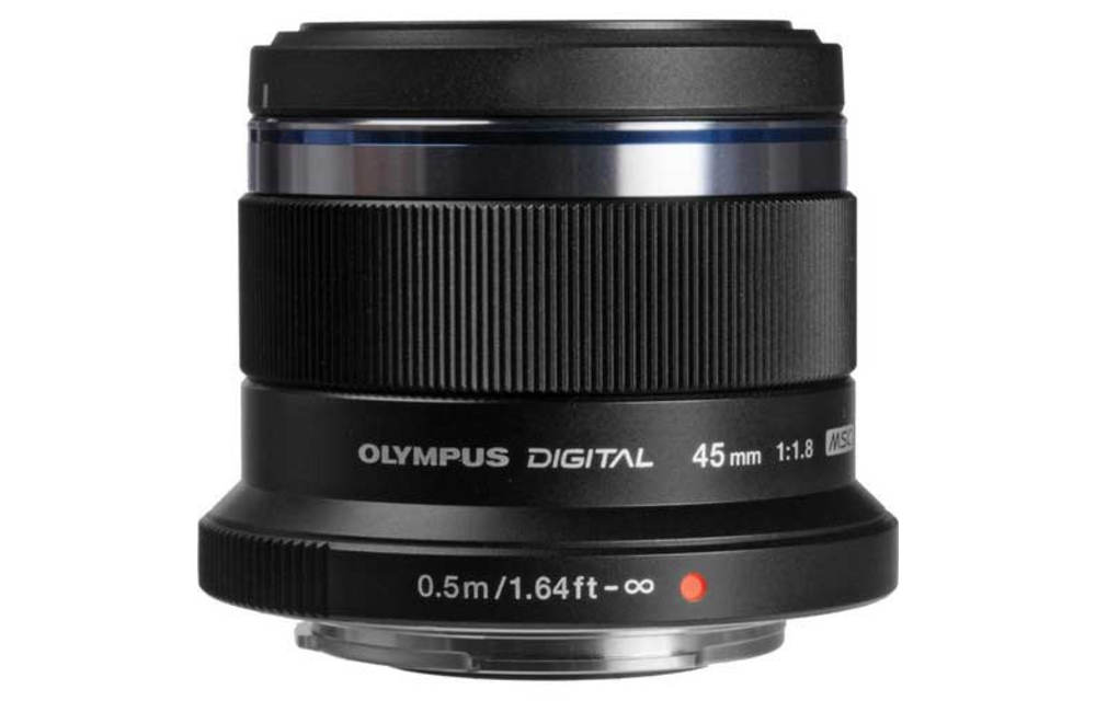 Olympus M.Zuiko 45mm f/1.8 Lens - Black