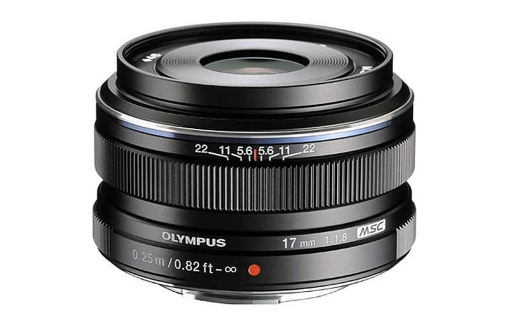 Olympus M.Zuiko 17mm f1.8 Lens - Black