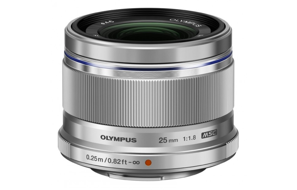 Olympus M.Zuiko 25mm f1.8 Lens - Silver