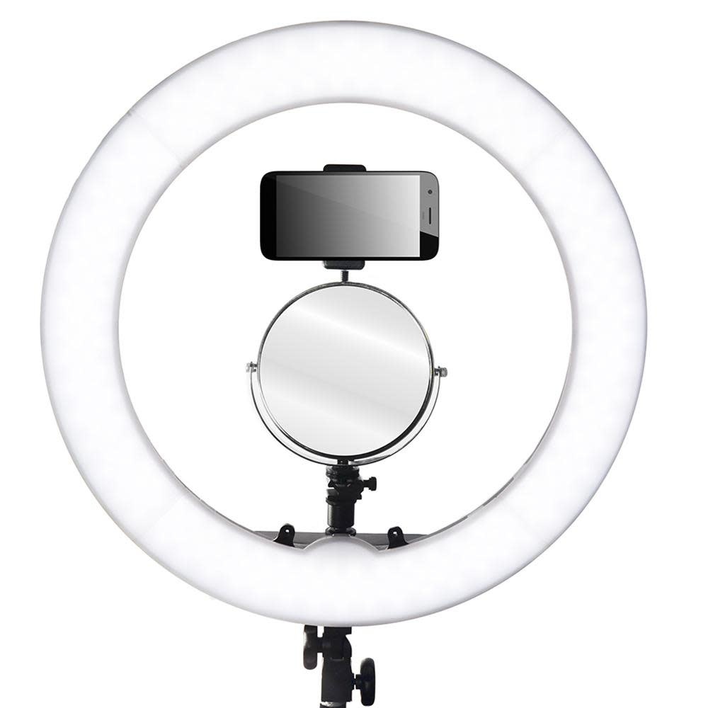 Amazon.com : Large Ring Light Kit, Weilisi 6500K Professional Full-Screen  Big Ring Light with Stand and Phone Holder, 64