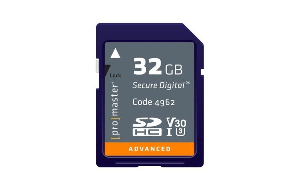 Promaster Memory Card Advanced SDXC Card - 32GB UHS-I