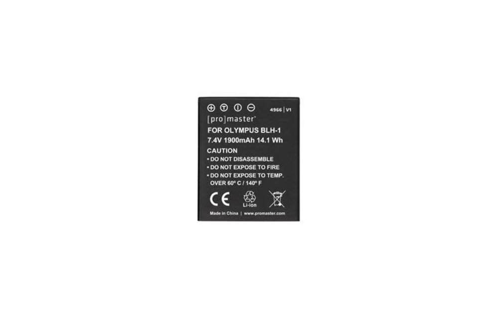 Promaster Olympus battery BLH-1 for E-M1 II/III/X