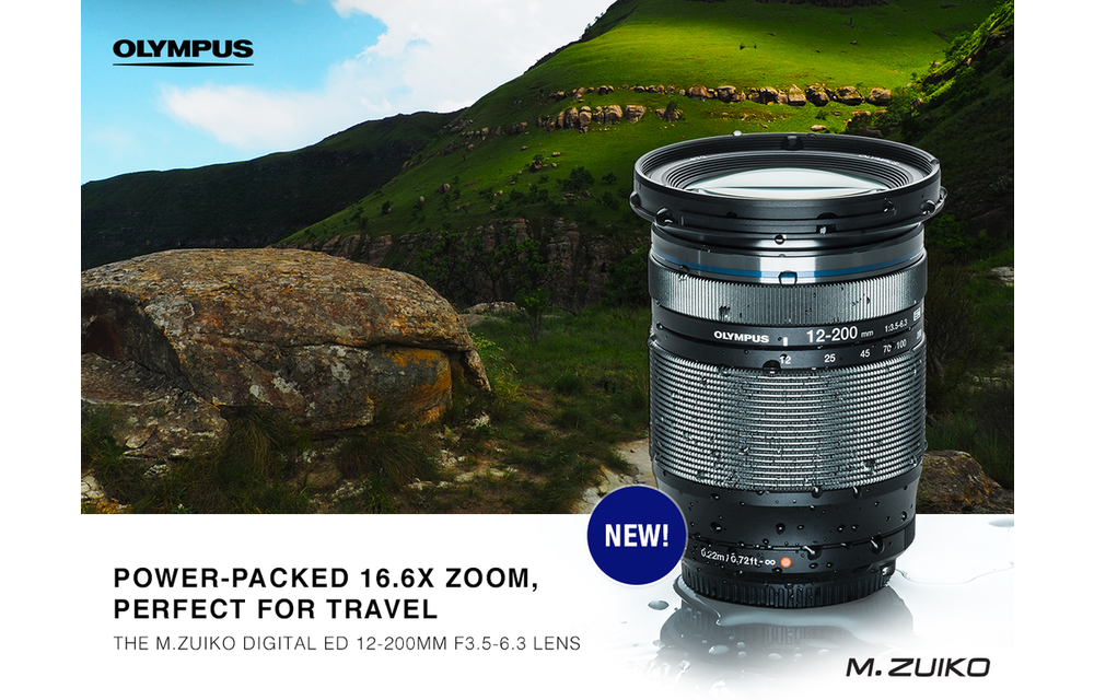 Olympus M.Zuiko Digital ED 12-200mm f3.5-6.3 Lens