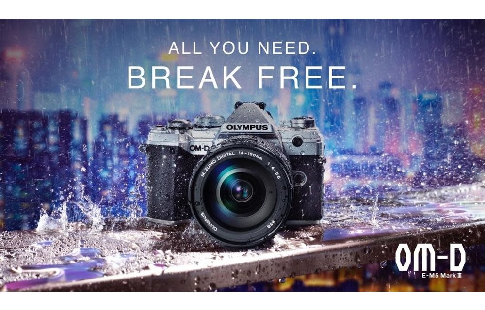 Olympus OM-D E-M5 Mark III Camera Body, Silver